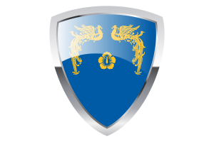 President of South Korea Shield Flag flag