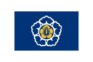 Standard of the Prime Minister of Koreaa Flag Vector Illustration flag