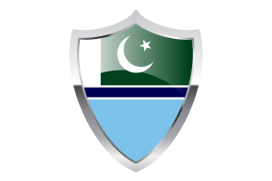 Bandera de Insignia de Aviación Civil con Escudo Medieval flag