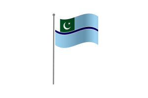 Bandera Ondeante de Insignia de Aviación Civil flag