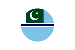 Círculo vectorial gratis de la bandera de la aviación civil flag