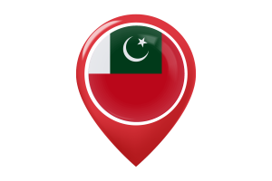 Icona della mappa della bandiera dell'insegna civile flag