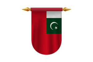 Immagini vettoriali dell'emblema della bandiera dell'insegna civile flag