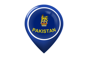 Governor General Flag Map Pin Icon flag