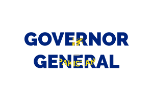Governor General Text Art flag