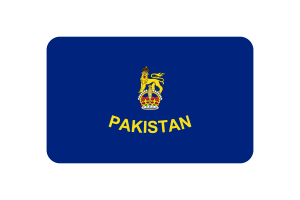 Governor General Flag rounded Rectangle Vector Illustration flag