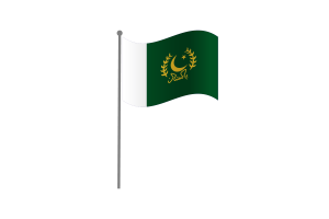  waving the president's flag flag