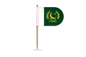 President flag for desk, table flag