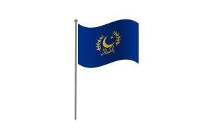 Waving Flag of Presidential Standard flag