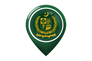 Flagge des Premierministers Karten-Pin-Icon flag