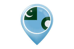 Air Force Ensign Flag Map Pin Icon flag