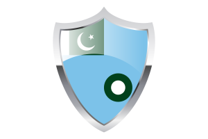 Air Force Ensign Flag with Medieval Heater Shield flag