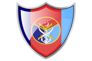 Shield with Flag of the Armed Forces flag
