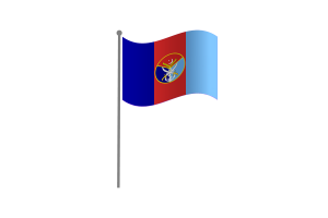 waving flag of the armed forces flag