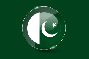 Naval Ensign Flag Glossy Round Button flag