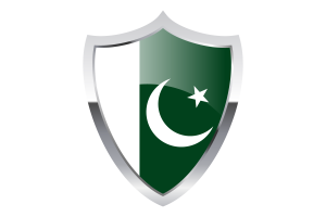 Naval Ensign Flag with Medieval Heater Shield flag