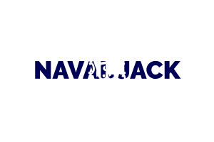 Naval Jack Text Art flag