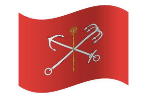 Bandiera di San Pietroburgo flag