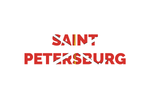 Arte Testuale di San Pietroburgo flag