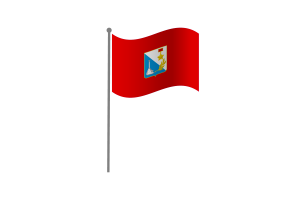 Waving Flag of Sevastopol flag