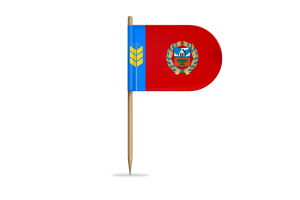 Altai Krai Flag for Desk, Table flag