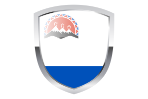 National Flag of Kamchatka Krai Clipart flag
