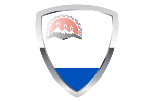Kamchatka Krai Shield Flag flag