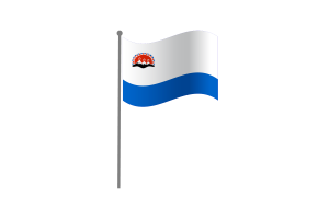 Waving Flag of Kamchatka Krai flag