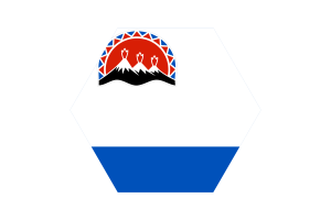 Kamchatka Krai Flag Vector Free | SVG and PNG flag