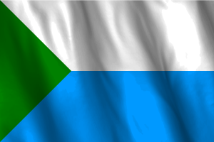 Bandeira Nacional do Krai de Khabarovsk flag