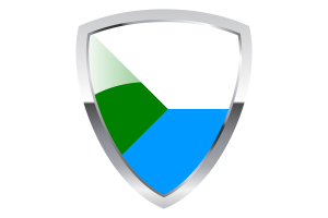 Bandeira do Escudo do Território de Khabarovsk flag