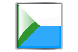 Ícone Quadrado da Bandeira do Território de Khabarovsk flag