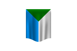 Bandeira do Território de Khabarovsk Banner flag