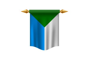 Bandeira Real do Território de Khabarovsk flag