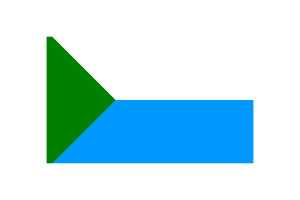 Ilustração Vetorial da Bandeira do Território de Khabarovsk flag