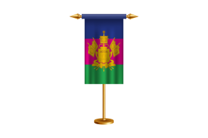 Krasnodar Krai Ceremonial Flag Vector Free flag