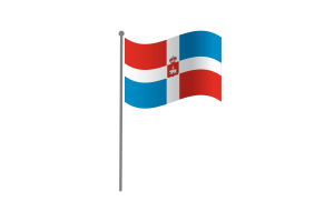 Bandiera Sventolante del Territorio di Perm flag
