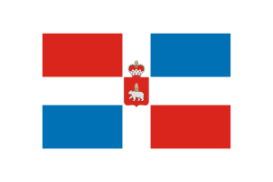 Illustrazione Vettoriale della Bandiera del Territorio di Perm flag