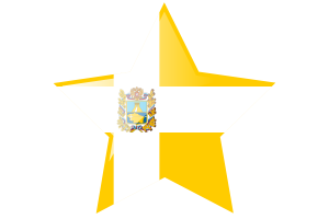 Ícone de Estrela da Bandeira do Território de Stavropol flag