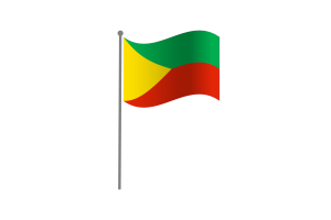 Waving Flag of Zabaykalsky Krai flag