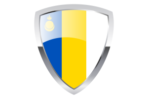 Agin Buryatia Shield Flag flag
