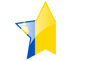 Agin Buryatia Flag Star Icon flag
