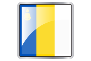 Agin Buryatia Flag Square icon flag