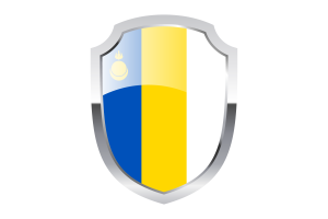 Agin Buryatia Shield Logo flag