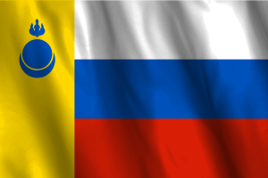National Flag of Agin Buryat Okrug flag