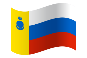 Agin Buryat Okrug Flag flag