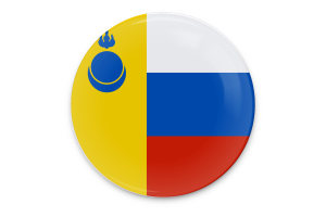 Agin Buryat Okrug Flag Vector Art flag