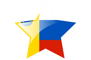 Agin Buryat Okrug Flag Star Icon flag