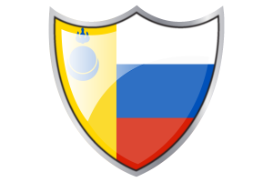 Standard of Agin Buryat Okrug flag