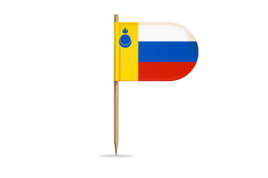 Agin Buryat Okrug Flag for Desk, Table flag